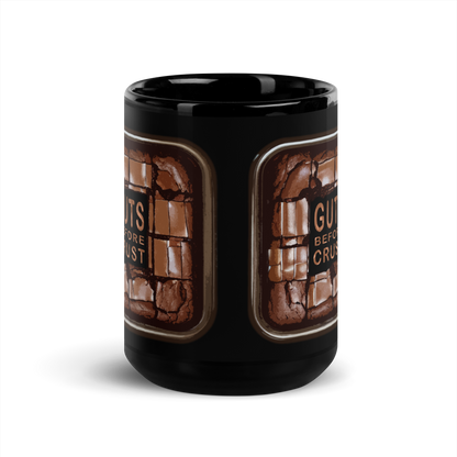 "Guts Before Crust" Brownie Coffee Mug