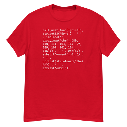 Real Programmers Comment Their Code T-Shirt