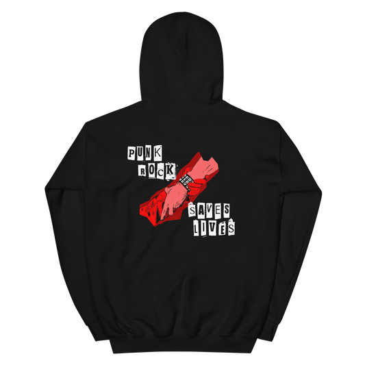 Punk Rock Saves Lives Pull-Over Hoodie