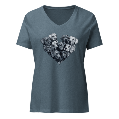 Dog Heart (Foster Love) Women's T-Shirt